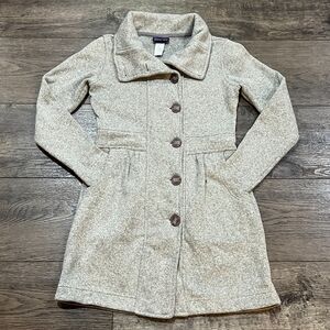 Patagonia Better Sweater Fleece Coat Gray Long City Jacket - Women’s Size Medium